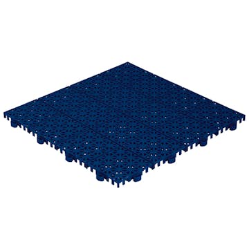 Golvplatta Hestraplattan Universa Peacock Blue Golvtrall i Plast