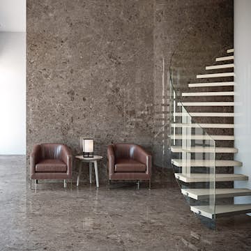 Klinker Tenfors Artic Moka Marmor Blank 59x119 cm