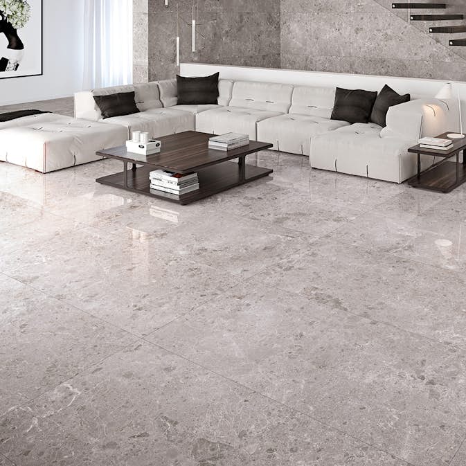 Klinker Tenfors Artic Gris Marmor Blank 59x119 cm