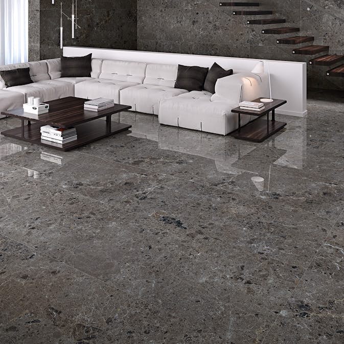 Klinker Tenfors Artic Antracita Marmor Blank 59x119 cm