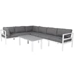 Loungegrupp Venture Home Copacabana med Pincy Soffbord 3+3 Utomhus