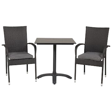 Cafégrupp Venture Home Canucks med 2 Asta Stolar