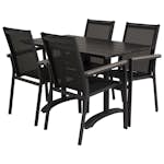 Cafégrupp Venture Home Dolly med 4 Pincy Stolar