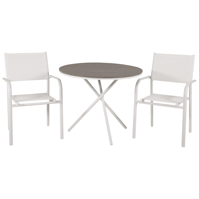 Cafégrupp Venture Home Pincy Ø 90 med 2 Siri Matstolar