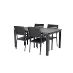 Matgrupp Venture Home Lova 160/240 med 4 Lova Stolar