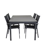 Matgrupp Venture Home Lova 160/240 med 4 Pincy Stolar