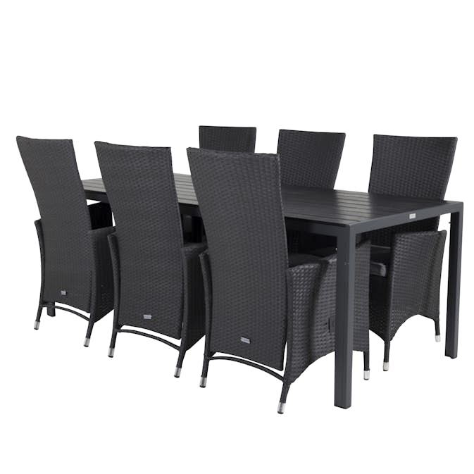 Matgrupp Utomhus Venture Home Break med 6 Padova Trädgårdsstolar