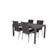 Matgrupp Venture Home Madrid 160/240 med 4 Asta Stolar