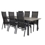 Matgrupp Venture Home Lova 224/324 med 6 Copacabana Stolar