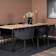 Matgrupp furniture/fashion Cornelia med 6 Limhamn Stolar