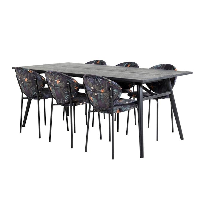 Matgrupp Venture Home Salt med 6 Valor Stolar