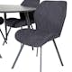 Matgrupp Venture Home Dipp Ø115 cm med 4 Gemma Stolar