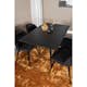 Matgrupp Venture Home Dipp med 4 Velvet Stolar