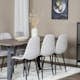 Matgrupp Venture Home Madde med 6 Phoi Stolar Polyestertyg