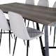 Matgrupp Venture Home Madde med 6 Phoi Stolar Polyestertyg