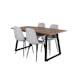 Matgrupp Venture Home Ina med 4 Phoi Stolar Polyestertyg