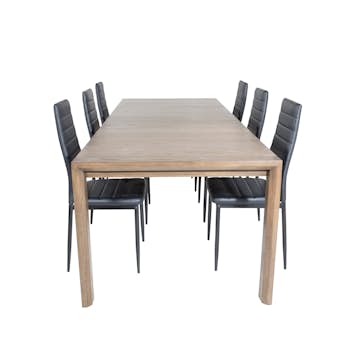 Matgrupp Venture Home Shy med 6 Sly Stolar