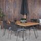 Matgrupp Venture Home Chane med 4 Julle Stapelbara Matstolar