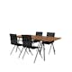 Matgrupp Venture Home Chane med 4 Anve Matstolar