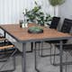 Matgrupp Venture Home King med 6 Billy Karmstolar