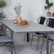 Matgrupp Venture Home Lova 160 med 6 Jefferson Stapelbara Matstolar