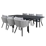 Matgrupp Venture Home Marbella med 6 Veny Stolar