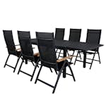 Matgrupp Venture Home Marbella med 6 Pave Stolar