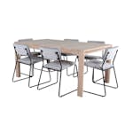 Matgrupp Venture Home Shy med 6 Kungshamn Stolar