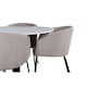 Matgrupp Venture Home Estelle Ø106 cm med 4 Berit Stolar