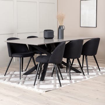 Matgrupp Venture Home Piata med 6 Valentina Stolar GR22263