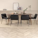 Matgrupp Venture Home Polar med 6 Tvist Stolar