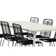Matgrupp Venture Home Lina med 6 Lindos Stolar