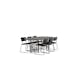 Matgrupp furniture/fashion Stone med 6 Kenth Stolar