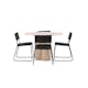 Matgrupp Venture Home Olivia med 4 Kenth Stolar Natur