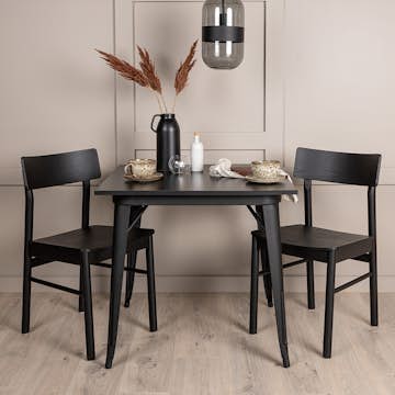 Matgrupp Venture Home Tempe med 2 Montros Stolar