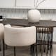 Matgrupp furniture/fashion Stone med 4 Simrishamn Stolar