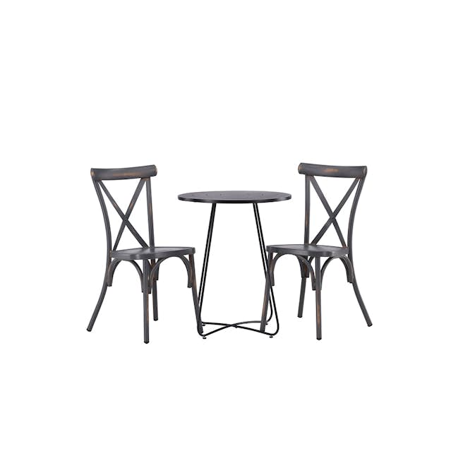 Cafégrupp Venture Home Bacong Bord med 2 Tablas Stolar