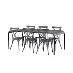 Matgrupp Venture Home Borneo Bord med 6 Tablas Stolar