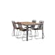 Matgrupp Venture Home Break Bord med 4 Lindos Stolar