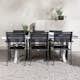 Matgrupp Venture Home Garcia Bord med 6 Copacabana Stolar
