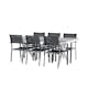 Matgrupp Venture Home Garcia Bord med 6 Copacabana Stolar