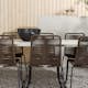 Matgrupp Venture Home Lina Bord med 6 Lindos Stolar