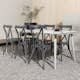 Matgrupp Venture Home Lina Bord med 6 Tablas Stolar