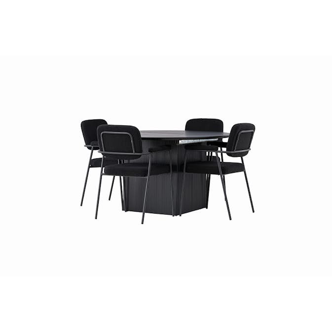 Matgrupp Venture Home Matilda med 4 Yesterday Stolar