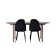Matgrupp Venture Home Andy Ø120 cm med 4st Polar Matstolar