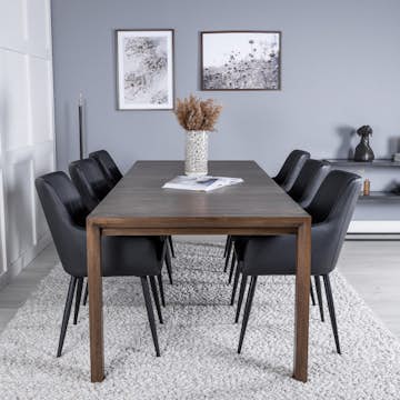 Matgrupp Venture Home Slider med 6st Comfort Stolar