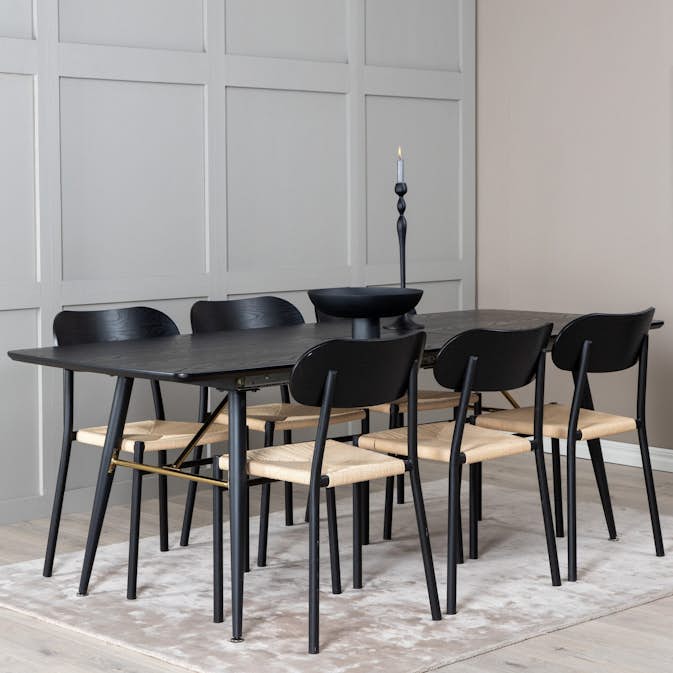 Matgrupp Venture Home Gold med 6st Polly Stolar