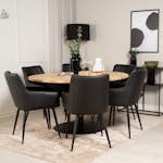 Matgrupp Venture Home Cirebon med 6st Comfort Stolar