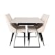 Matgrupp Venture Home Estelle med 4st Leone Stolar