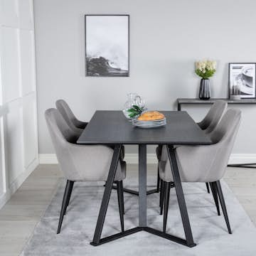 Matgrupp Venture Home Marina med 4st Comfort Stolar